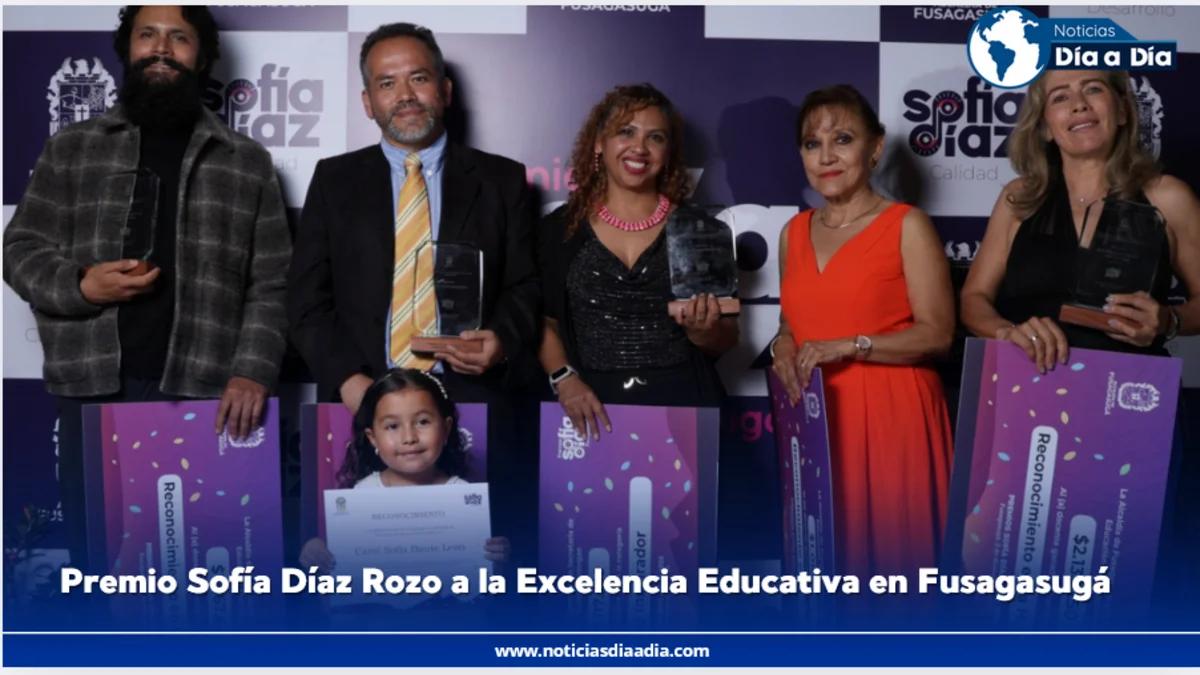Premios Sofía Díaz Rozo: Fusagasugá reconoce excelencia educativa