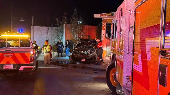 La libra en aparatosa volcadura en Panamericana