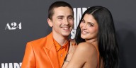 Timothée Chalamet and Kylie Jenner Attend the 'Marty Supreme' Premiere