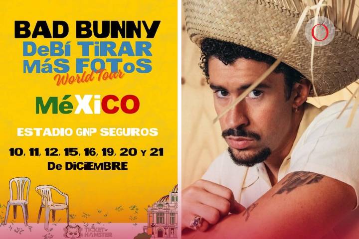 Setlist de Bad Bunny en México: estas serían las canciones para sus conciertos en el Estadio GNP