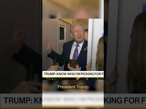 Trump Has Picked a New Fed Chair But Won't Say Who Yet