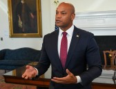 Moore defends Key Bridge Response, redistricting on podcasts