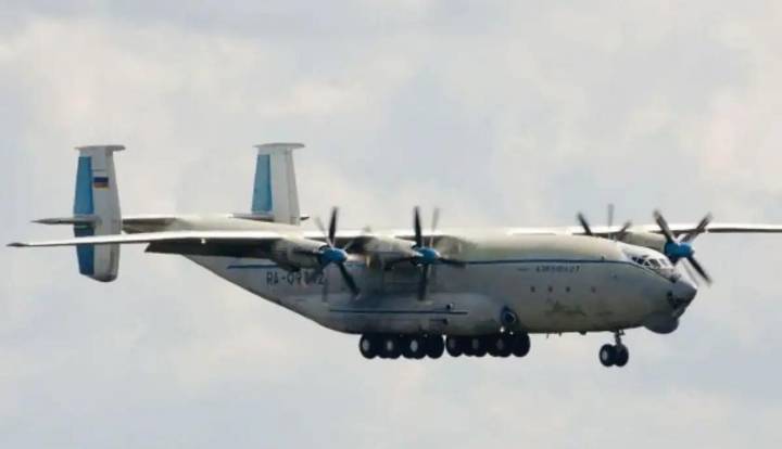 Military transport aircraft with  7 people on board crashes in Russia