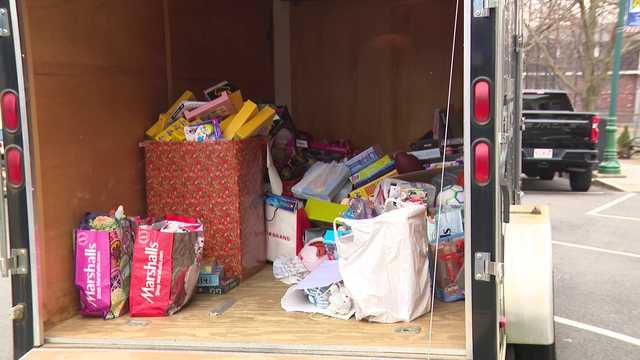 Police host annual holiday toy drive for local children