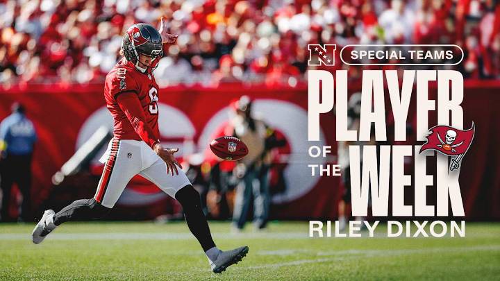 Riley Dixon Nabs NFC Player of the Week Award