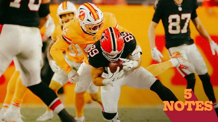 5 Notes for Bucs Against Falcons