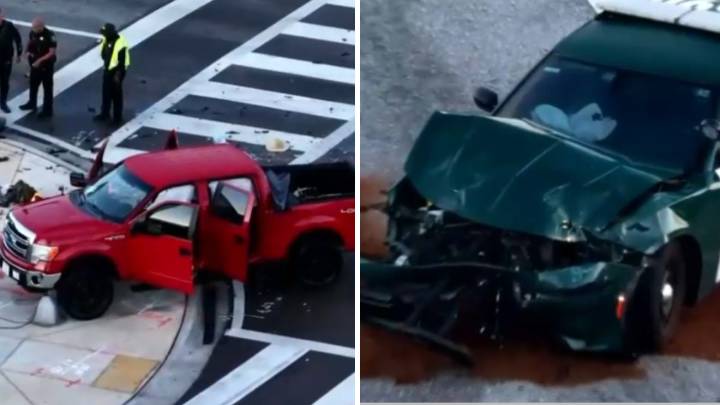 Pompano Beach crash appears to involve patrol car