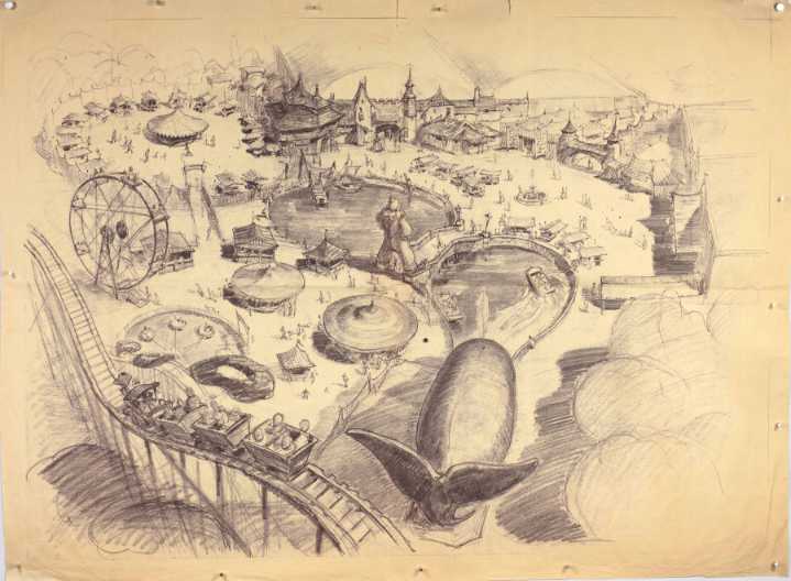 Disneyland exhibit unveils rarely seen concept art