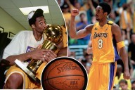 Kobe Bryant, Shaquille O'Neal championship ball sells for $508K