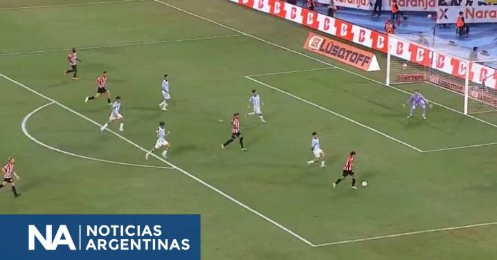 ¡Lo tuvo Estudiantes! Palacios desaprovechó una clarísima