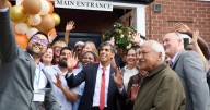 Rishi Sunak visits residents of Southwoods in Northallerton