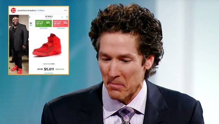 Joel Osteen Saddened To Learn Some Preachers Can Only Afford $6,000 Shoes