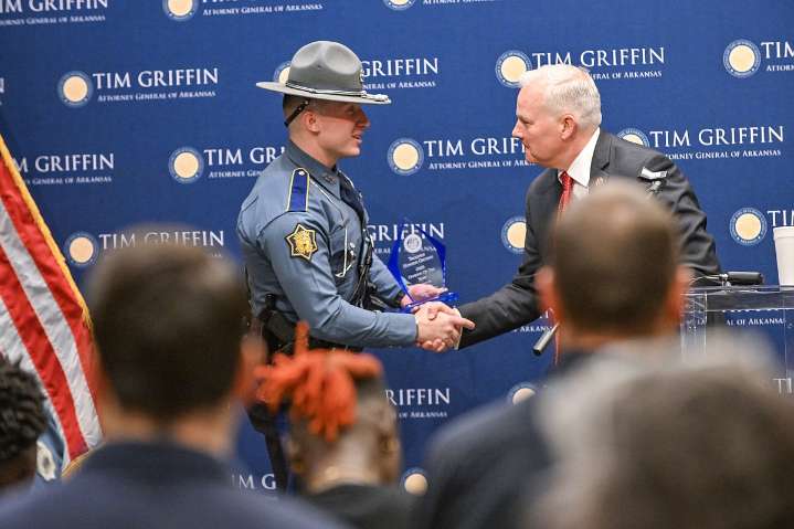 Arkansas State Trooper named Officer of the Year