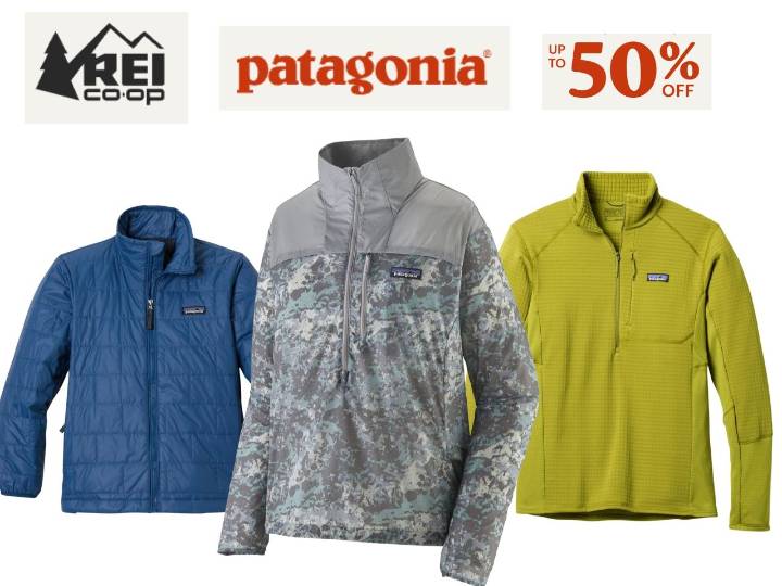 REI extends Cyber Monday Sale ad: Patagonia discounts reach 50% off today