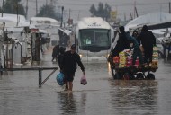 Se agrava crisis humanitaria en Gaza por tormenta invernal