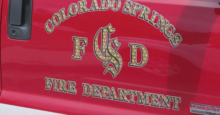 Colorado Springs firefighter injured in traffic crash Thursday morning