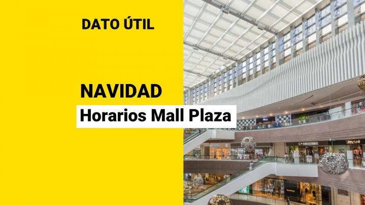 Mallplaza extiende horarios por Navidad: Así funcionarán los centros comerciales durante diciembre