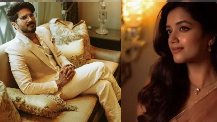 ‘To my dearest co-star, you are a true Nadippu Chakravarthy’: Bhagyashri Borse hails Dulquer, thanks Rana