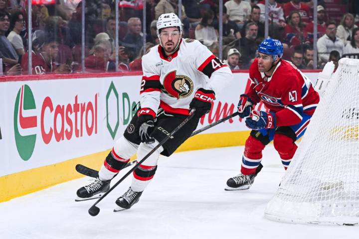 Senators Reassign Hayden Hodgson To AHL