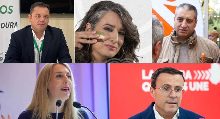 Dónde arrancan la campaña electoral los partidos en Extremadura