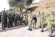 White Knight Corps GOC reviews operational readiness in Rajouri
