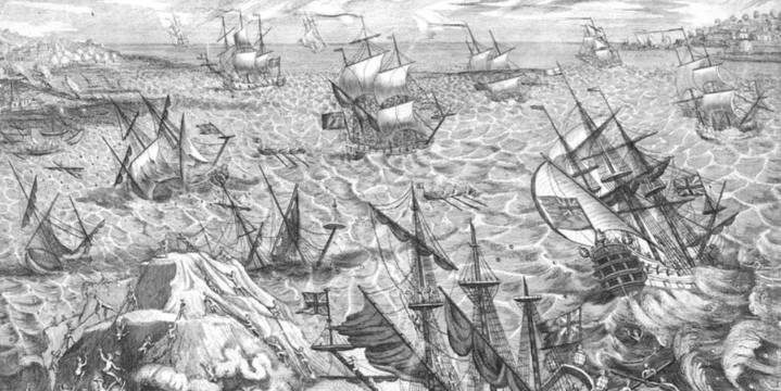 Empieza la Gran Tormenta de 1703, la más violenta de la historia de Europa