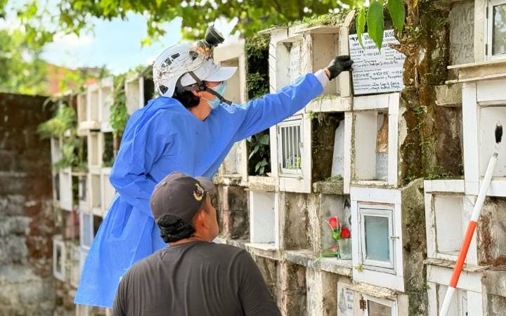 En cementerio de Puerto Asís, avanza la recuperación e identificación de quienes desaparecieron en medio del conflicto armado