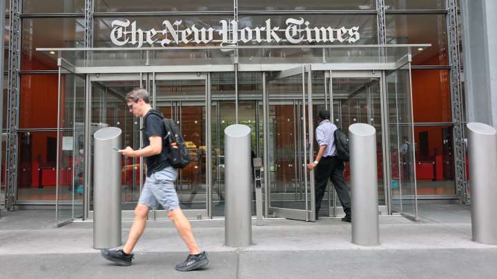 New York Times sues Pete Hegseth over Pentagon media rules
