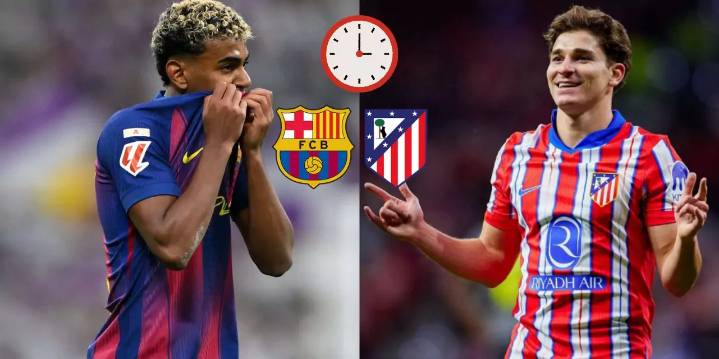 ¿A qué hora y dónde ver el juego entre Barcelona vs Atlético de Madrid?