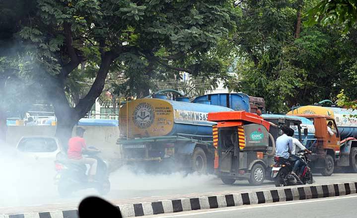 GHMC charts roadmap to reduce air pollution in Hyderabad