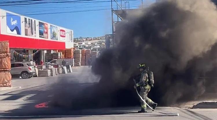 Fuego en desagüe pluvial fue intencional y dañó in...