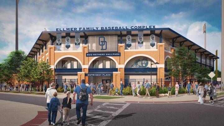New ODU baseball stadium to open in 2026 with temporary seating