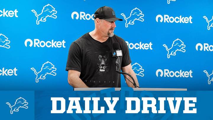 THE DAILY DRIVE: Lions need to improve 'detail and discipline,' Dan Campbell says