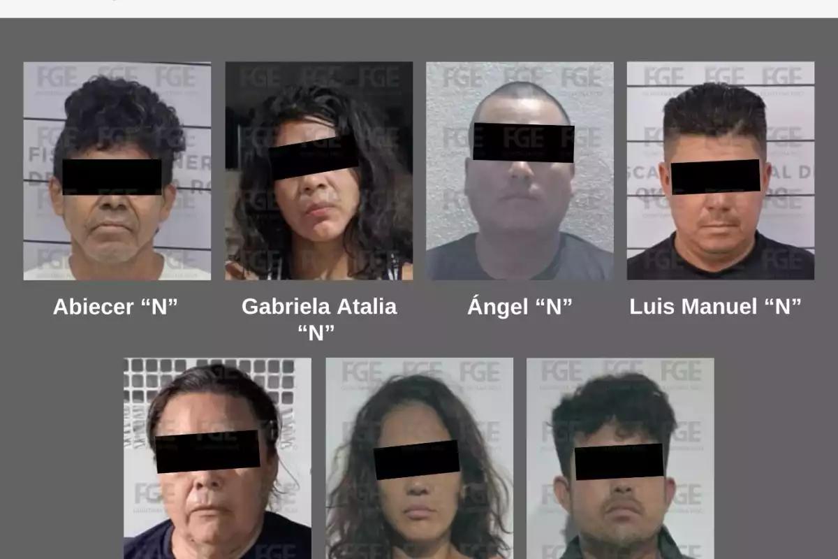 Vinculan a proceso a siete personas por presunto narcomenudeo en Cancún