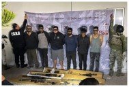 Balacera en Rosarito, Baja California deja dos policías heridos, seis detenidos y un agresor abatido