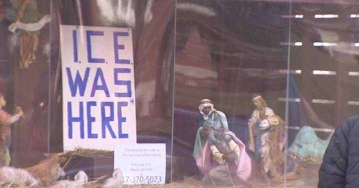 Archdiocese weighs in on church’s ‘Ice Was Here’ nativity scene