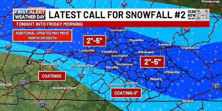 FIRST ALERT WEATHER DAY | Tracking more snow and an incoming big chill
