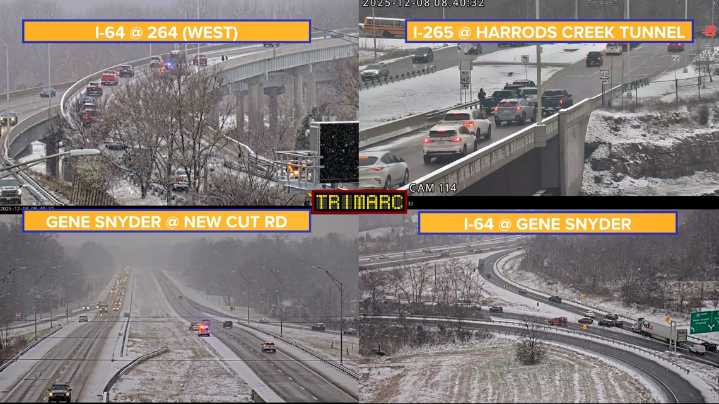 Several crashes reported across Louisville; here's where