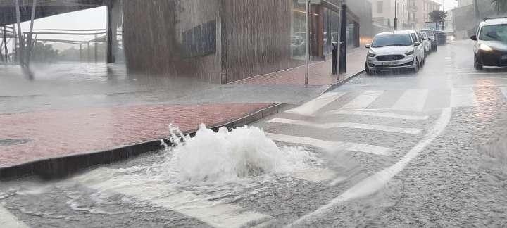 Las lluvias acumulan 70 litros por metro cuadrado en Ondara