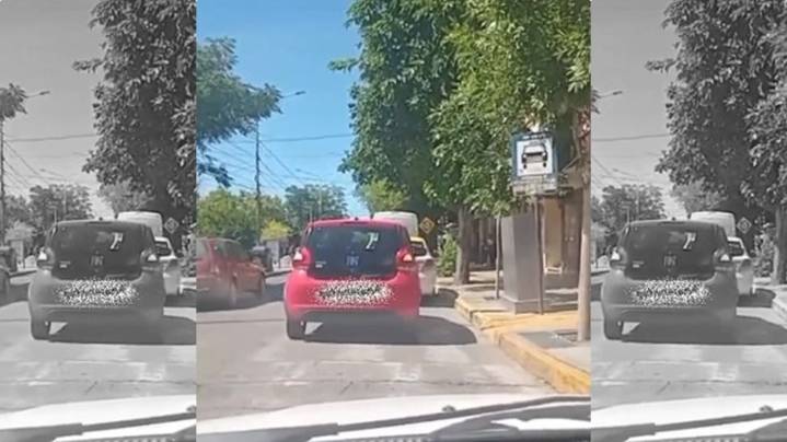 Tenso cruce entre un taxista y un conductor de Didi/Uber en pleno centro