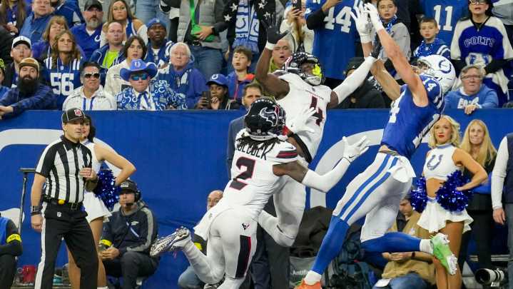 How Colts WR Alec Pierce ended up playing safety against Texans