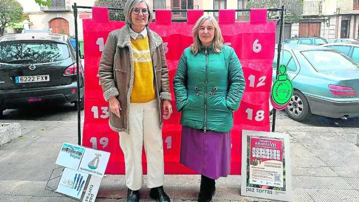 Empresarios de Ribagorza proponen un calendario de adviento