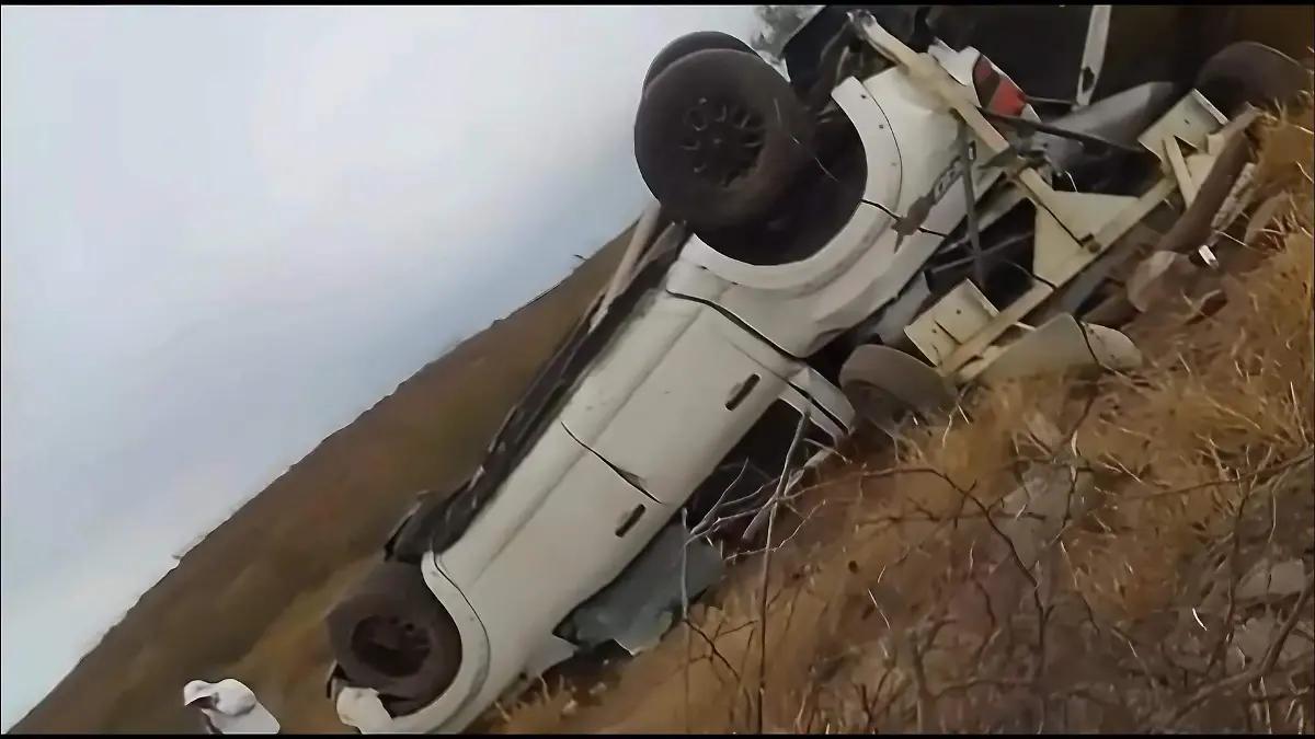 Fallece una persona en volcadura ocurrida en curvas de El Velduque en Vía Corta