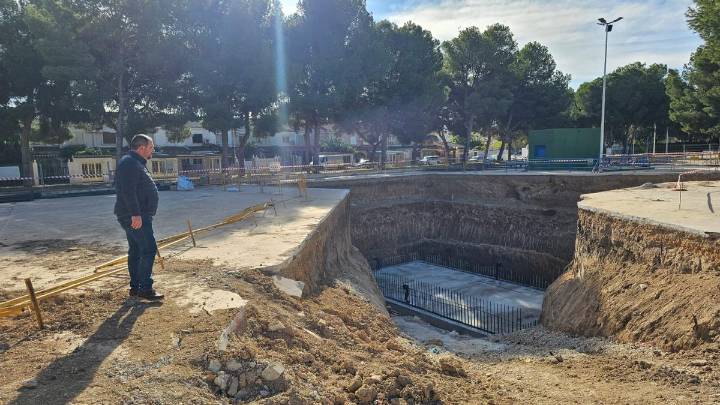 Los Alcázares construye uno de los pozos más grandes del municipio para evitar vertidos al Mar Menor