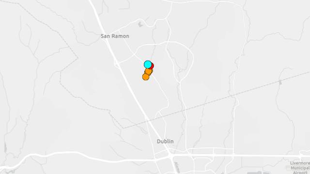 Multiple small earthquakes shake the Bay Area on Monday morning