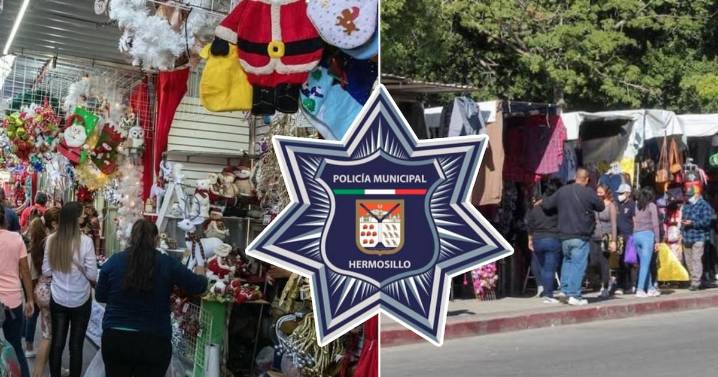 Policía Municipal desplegará hasta 70 elementos en operativo navideño para resguardar el centro de Hermosillo