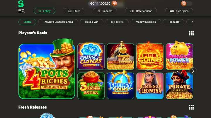 LoneStar Casino promo code: No deposit bonus and first purchase offer includes up to 500K GC, 105 SC