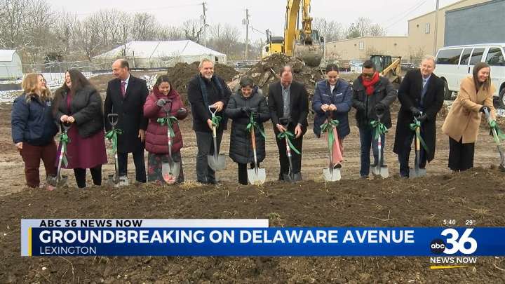 Kentucky officials break ground on new Railyard development in Lexington