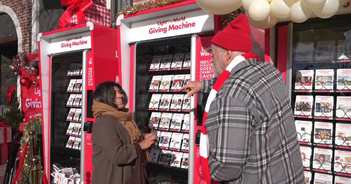 Caldwell welcomes back Light the World Giving Machines for the second time