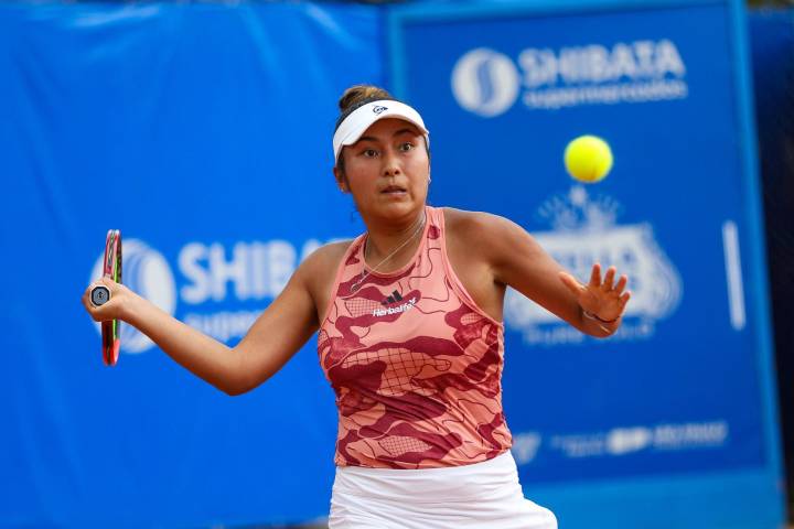 Tenista peruana Romina Ccuno debuta con triunfo en los Juegos Bolivarianos 2025